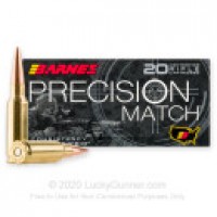 BT Barnes Precision Match OTM Ammo