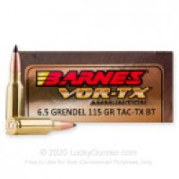 TAC-TX Barnes VOR-TX BT Ammo