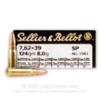 7.62x39mm Ammo - Bulk SP Sellier & Bellot Bulk SP Sellier & Bellot Ammo