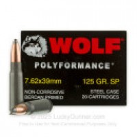 7.62x39mm Ammo - SP WOLF Polyformance SP WOLF Polyformance Ammo