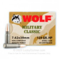 Bulk WOLF WPA MC HP Ammo