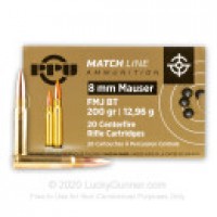 PPU Match FMJBT Ammo