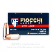 Bulk Fiocchi XTP JHP Ammo