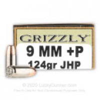 Grizzly Cartridge Company JHP +P Ammo