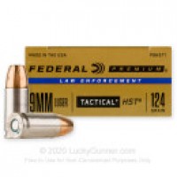 HST Federal Premium Law Enforcement JHP Ammo