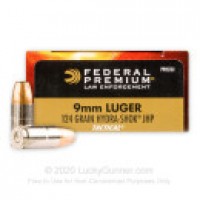 Hydra-Shok Federal Law Enforcement JHP Ammo