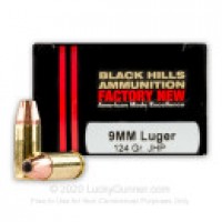 Luger Black Hills JHP Ammo