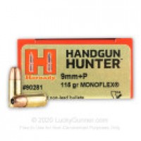 MonoFlex Hornady Hunter +P Ammo