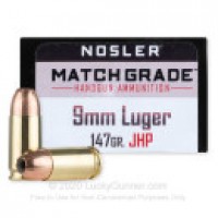 Nosler Match Grade JHP Ammo