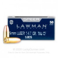 Bulk RN Speer Lawman Clean-Fire TMJ Ammo