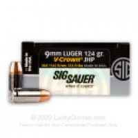 Sig Sauer Elite Performance JHP Ammo