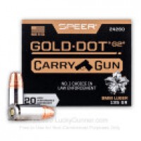 Speer Gold Dot G2 CarryGun JHP Ammo