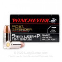 Winchester Supreme Elite JHP +P Ammo