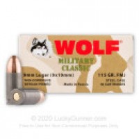 Wolf WPA MC FMJ Ammo