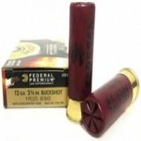 12 Gauge Ammo - Federal Premium Ammo Buck Federal Premium Buck Ammo