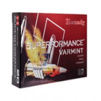 Hornady Superformance Varmint Remington V-MAX Brass Case Ammo