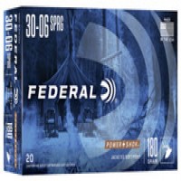 30-06 Ammo - Federal Power-Shok Ammo Springfield Brass Case JSP Federal Power-Shok Springfield Brass Case JSP Ammo