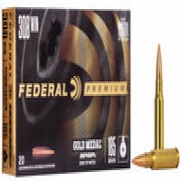308/7.62x51mm Ammo - Federal Gold Medal Premium Ammo Open Tip Match Brass Case Federal Gold Medal Premium Open Tip Match Brass Case Ammo