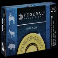 Federal Power-Shok SP Brass Case Ammo