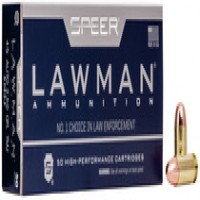 Speer Lawman Brass Case TMJ Ammo