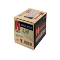 45 Long Colt Ammo - Hornady Critical Defense FTX Brass Case Hornady Critical Defense FTX Brass Case Ammo