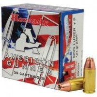 9mm Ammo - Hornady American Gunner Ammo Luger XTP Brass Case HP +P Hornady American Gunner Luger XTP Brass Case HP +P Ammo