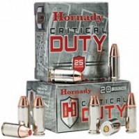 9mm Ammo - Hornady Critical Duty Ammo Luger Flex Tip Nickel Plated Brass Case +P Hornady Critical Duty Luger Flex Tip Nickel Plated Brass Case +P Ammo