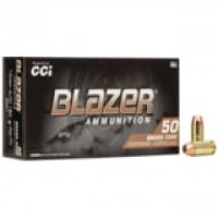 CCI Blazer Brass Centerfire FMJ Ammo