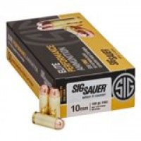 SIG SAUER Elite Performance Brass Cased Centerfire FMJ Ammo