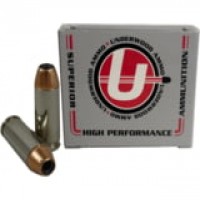 Underwood Nickel Plated Brass Cased JHP Ammo