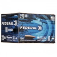 Federal Premium Varmint & Predator Hornady V-Max Brass Cased Centerfire Ammo