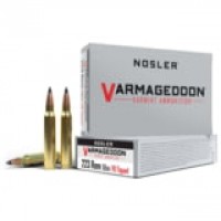 Nosler Varmageddon Flat Base Tipped Brass Cased Centerfire Ammo