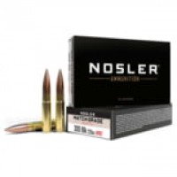 Nosler Match Grade Custom Competition Boat Tail Brass Cased Centerfire Ammo