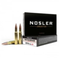 Nosler Match Grade Custom Competition Brass Cased Centerfire Ammo