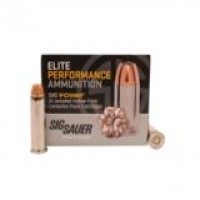 SIG SAUER V-Crown Brass Cased Centerfire JHP Ammo