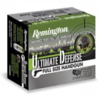 Remington Ultimate Defense Full-Size Bonded Centerfire JHP Ammo