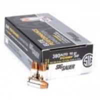 SIG SAUER V-Crown Brass Cased Centerfire JHP Ammo