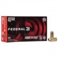 Federal Premium American Eagle S& W Brass Cased Centerfire FMJ Ammo