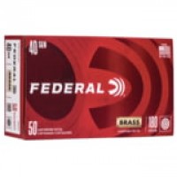 Federal Premium Champion Training S& W Brass Cased Centerfire FMJ Ammo