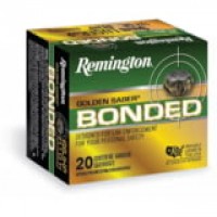 Remington Golden Saber Bonded S& W Centerfire JHP Ammo