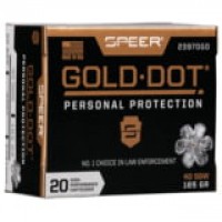 Speer Gold Dot Personal Protection S& W Centerfire HP Ammo