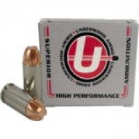 Underwood S& W Solid Monolithic Nickel Plated Brass Cased Ammo