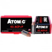 Atomic Bonded Match Nickel Plated Brass Cased HP Ammo