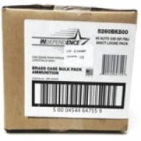 Bulk Independence Brass Cased Centerfire FMJ Ammo