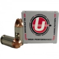 Underwood Solid Monolithic Nickel Plated Brass Cased +P Ammo