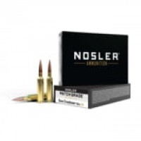 Nosler Boat Tail Brass Cased Centerfire HP Ammo