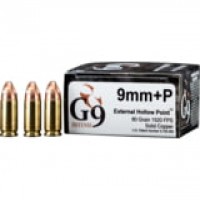 Defense Brass Cased HP +P Ammo