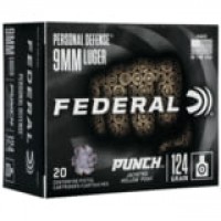 Federal Premium Personal Defense Luger Brass Cased Centerfire JHP Ammo