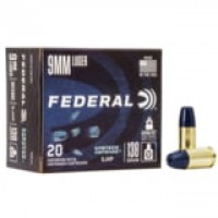 Federal Premium Syntech Defense Luger Segmented Centerfire HP Ammo