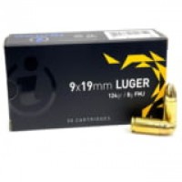 Igman Luger Brass Casing Centerfire FMJ Ammo